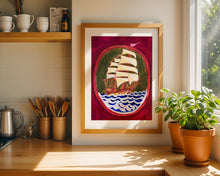 Load image into Gallery viewer, The Pink Pirate - Unframed Print