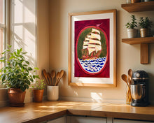 Load image into Gallery viewer, The Pink Pirate - Unframed Print