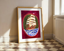 Load image into Gallery viewer, The Pink Pirate - Unframed Print