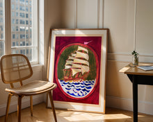 Load image into Gallery viewer, The Pink Pirate - Unframed Print