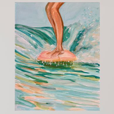 Waves Of Pink 20 x 25 cm