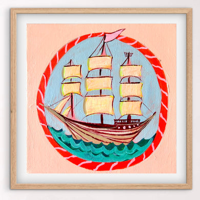 Off The Hook - Unframed Print