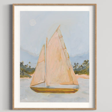 Moonbeam Static - Unframed Print