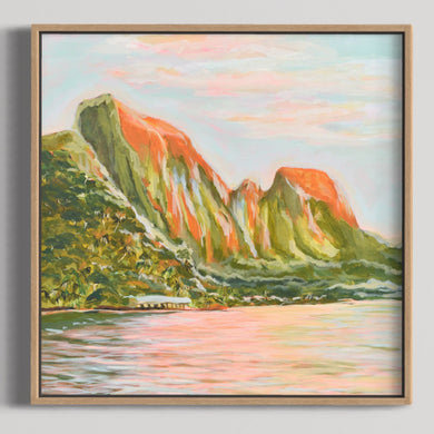 Neon Sunset 54 x 54 cm