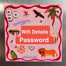 Load image into Gallery viewer, Wifi Magnet 10 x 10 cm